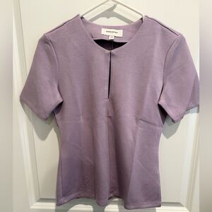 Banana Republic Factory- Lavender Short Sleeve Top -XS